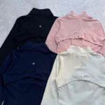 Lululemon Inspired Yoga outfit with a small jacket