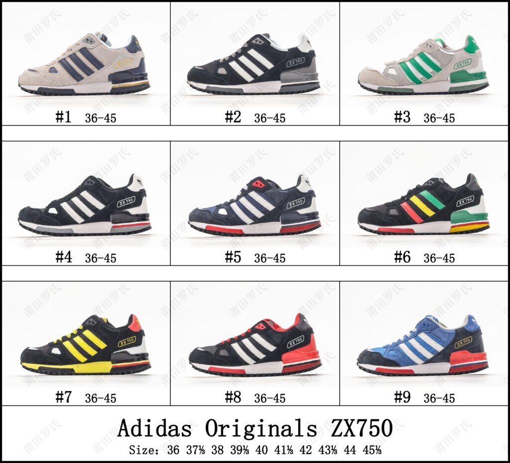 Adidas Originals ZX750 (9 colors )