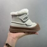UGG Inspired Fur and leather snow boots
