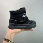 UGG Inspired Fur and leather snow boots