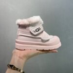 UGG Inspired Fur and leather snow boots