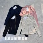 Lululemon Inspired Yoga outfit with a small jacket