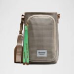 Lululemon Inspired water Crossbody with front pocket paracord