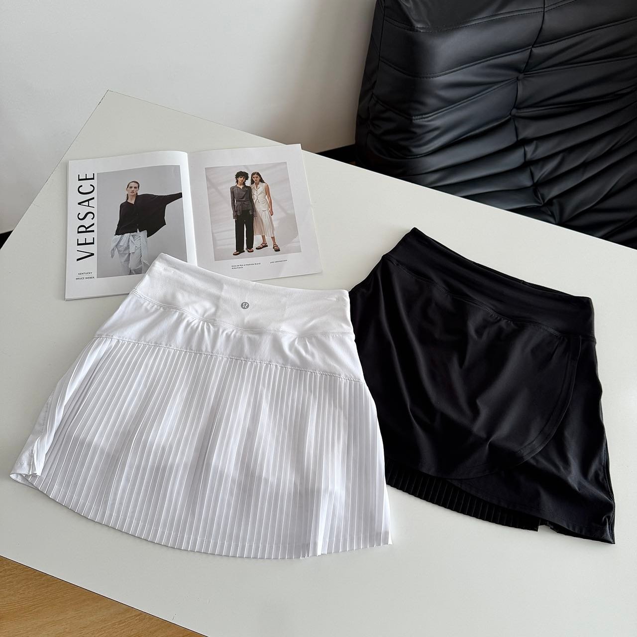Lululemon Inspired Pleated Tennis Women's skirt shorts