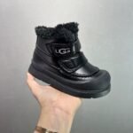 UGG Inspired Fur and leather snow boots