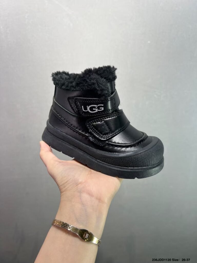 UGG Inspired Fur and leather snow boots