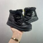 UGG Inspired Fur and leather snow boots