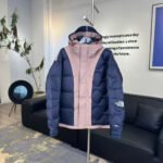 THE NORTH FACE Inspired Zipper cap down jacket 2colors