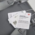 Lululemon Inspired Drawstring Bucket Backpack 30 x12x30cm 10L