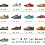 Adidas Gazelle & GUUCCI (13 colors )