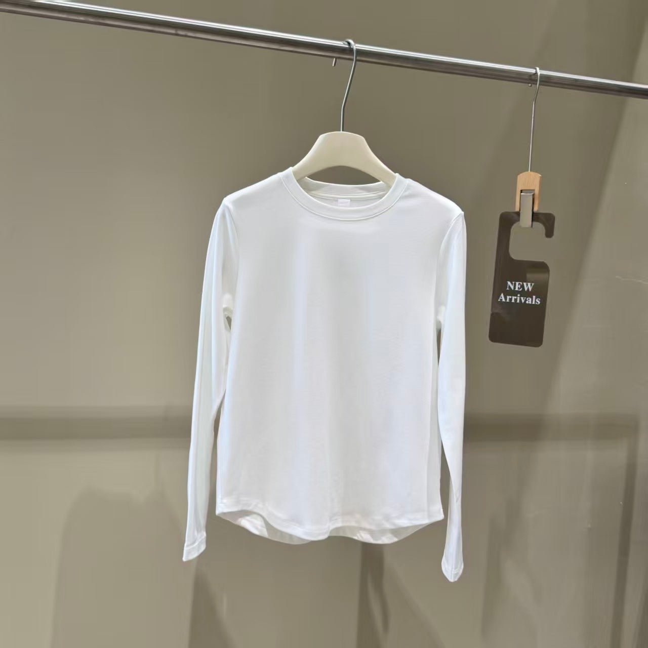 Lululemon Inspired Round-neck fleece long-sleeve T-shirt