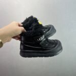 UGG Inspired Fur and leather snow boots