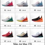 Nike Inspired Nike Air Max 270 – 9colors