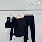 Lululemon Inspired Yoga wear three-piece set
