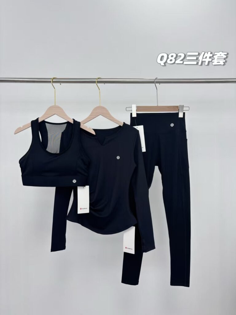 Lululemon Inspired Yoga wear three-piece set